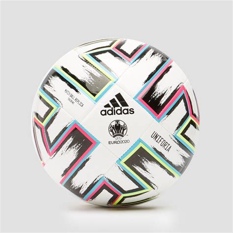 adidas uefa euro 2020 uniforia mini voetbal wit/groen|Adidas uefa euro 2020 uniforia wedstrijd voetbal wit/groen.